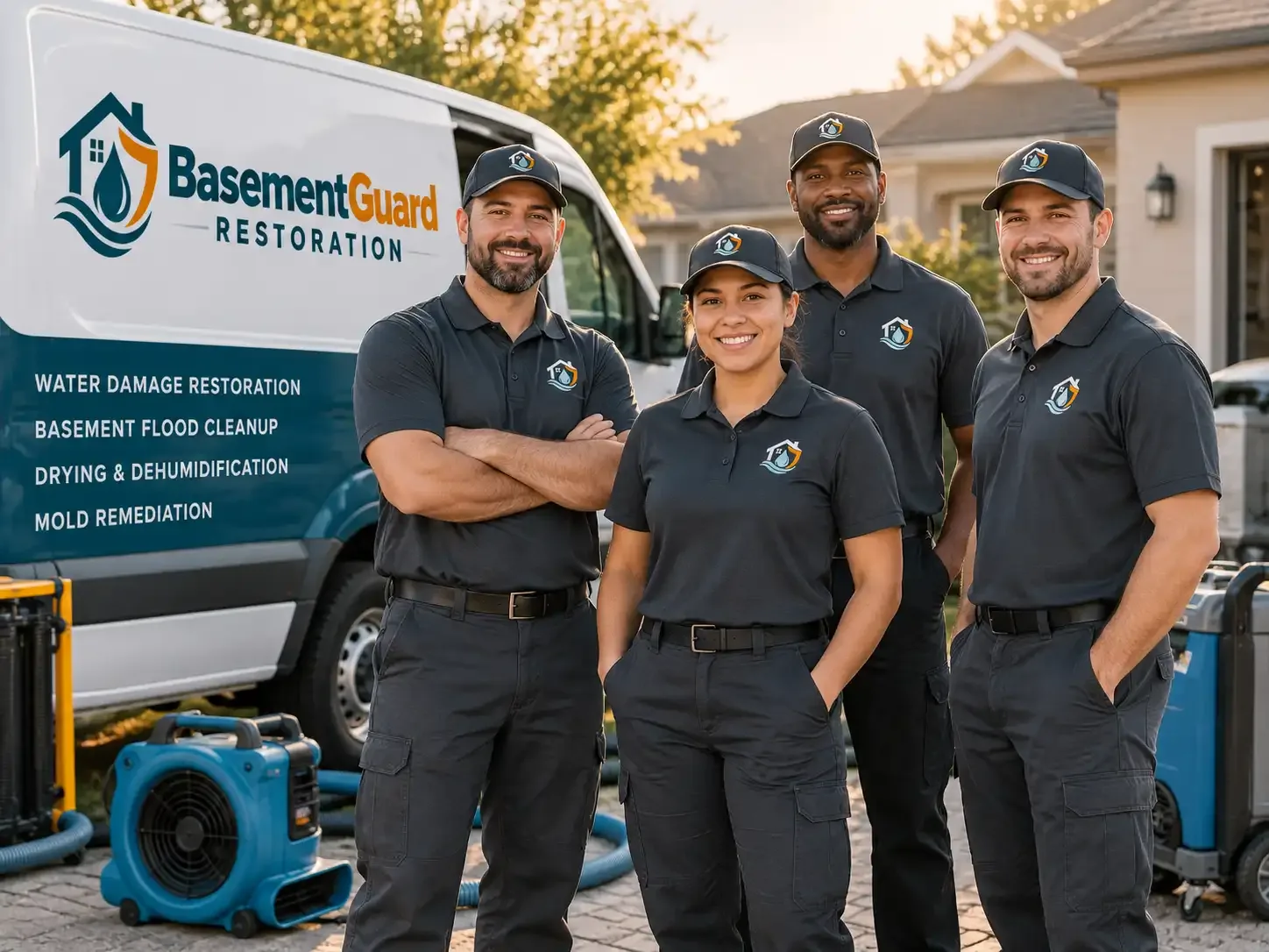 Basement Water Damage Restoration company in Dickens, IA